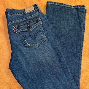 Women's Levi's 515 Bootcut Jeans Sz 10M with Stretch